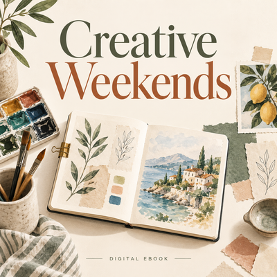 Creative Weekends digital ebook cover