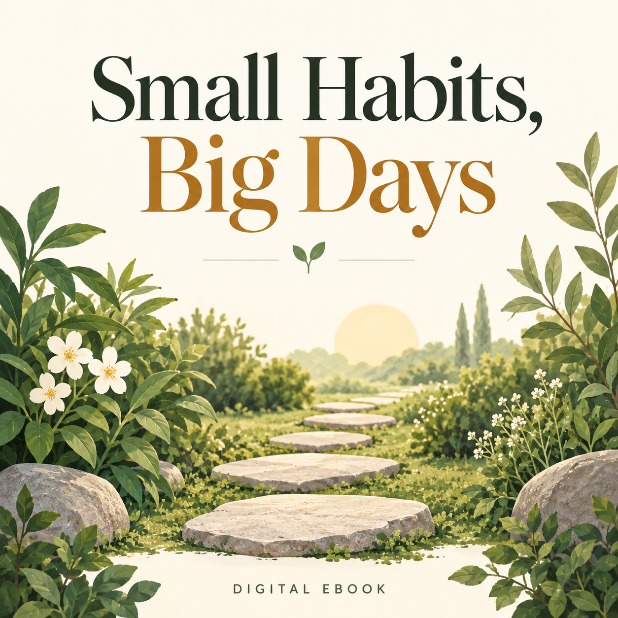 Small Habits, Big Days digital ebook cover