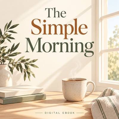 The Simple Morning digital ebook cover